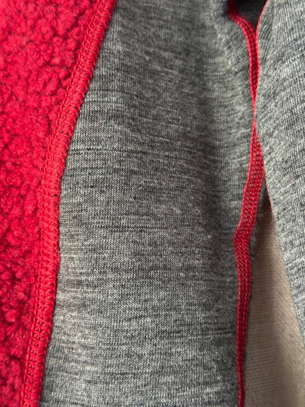 KUHL Red and Grey Fleece Jacket - Picture 9 of 10